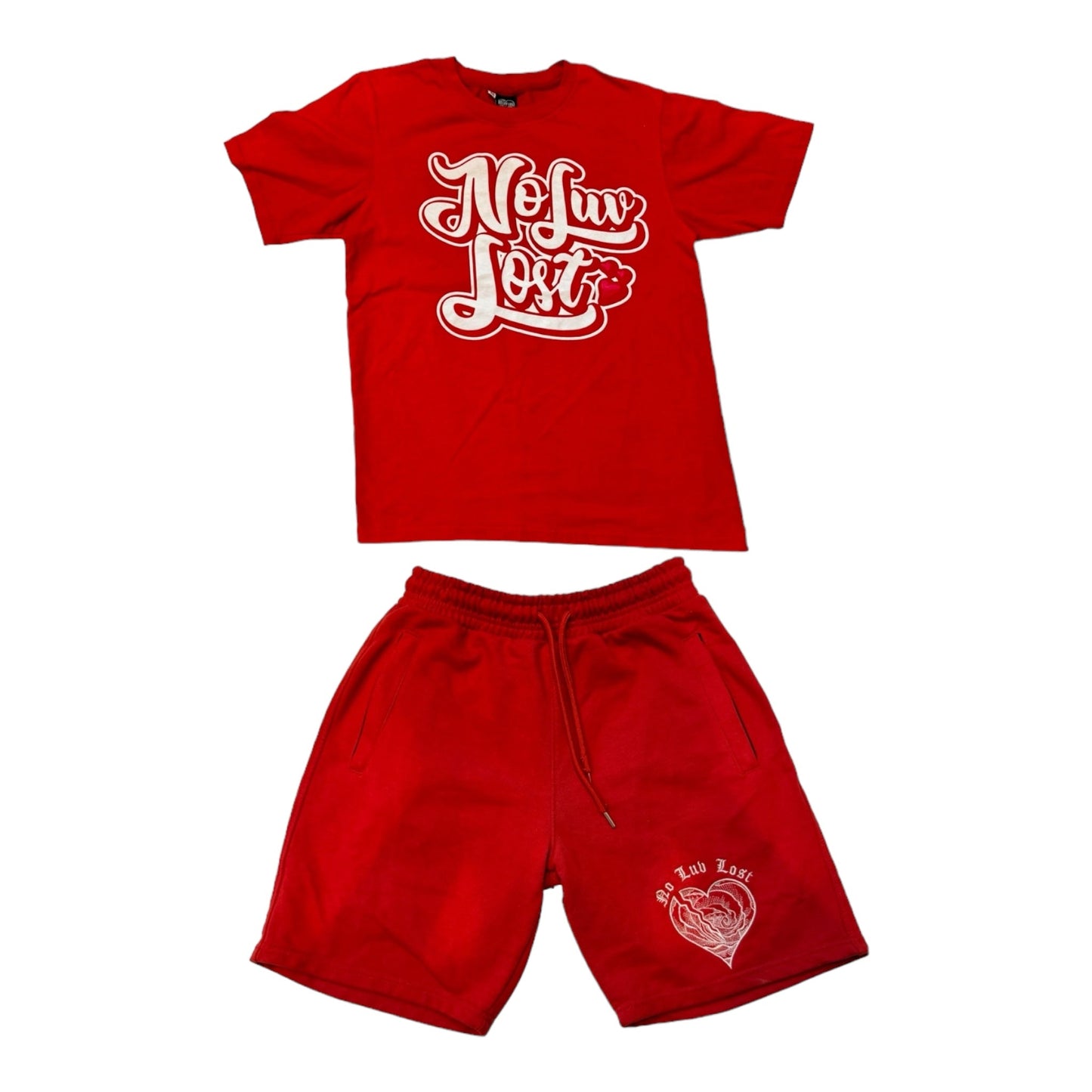 Broken Rose tee Bundle (University Red)