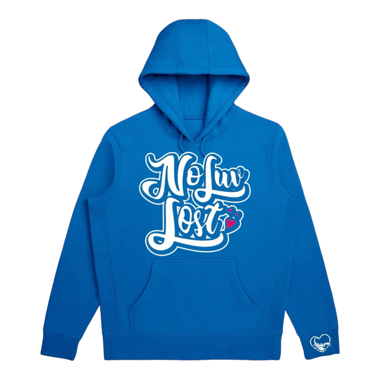 Broken Rose Hoodie (Royal Blue)