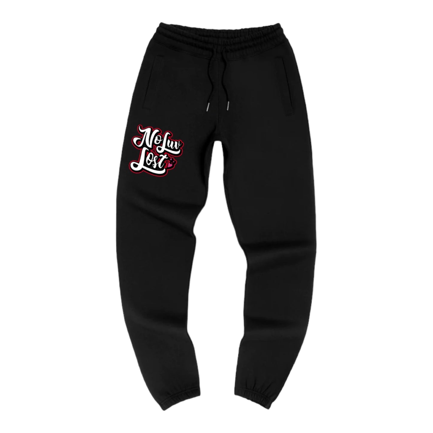 N.L.L Black and Red (Bred) Joggers