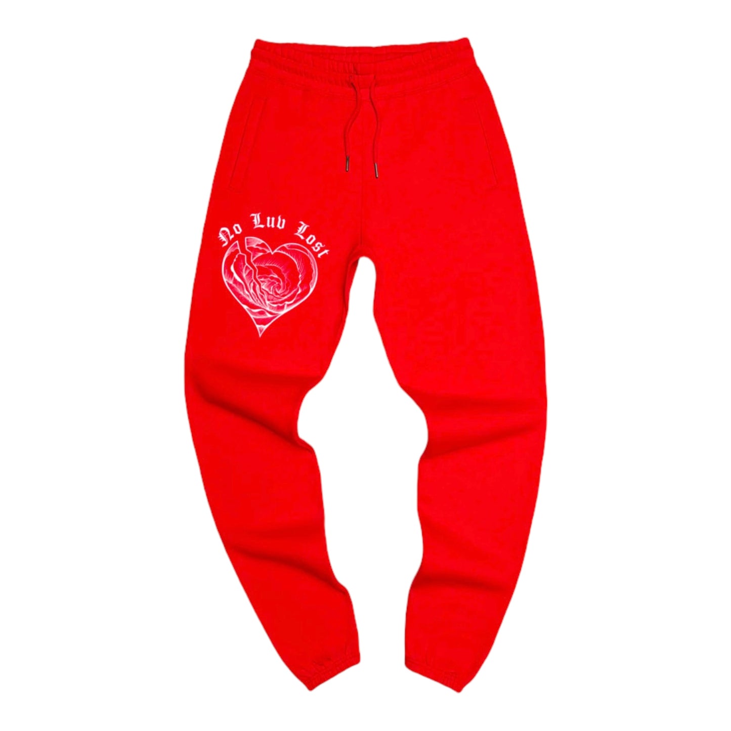 Broken Rose Joggers (University Red)