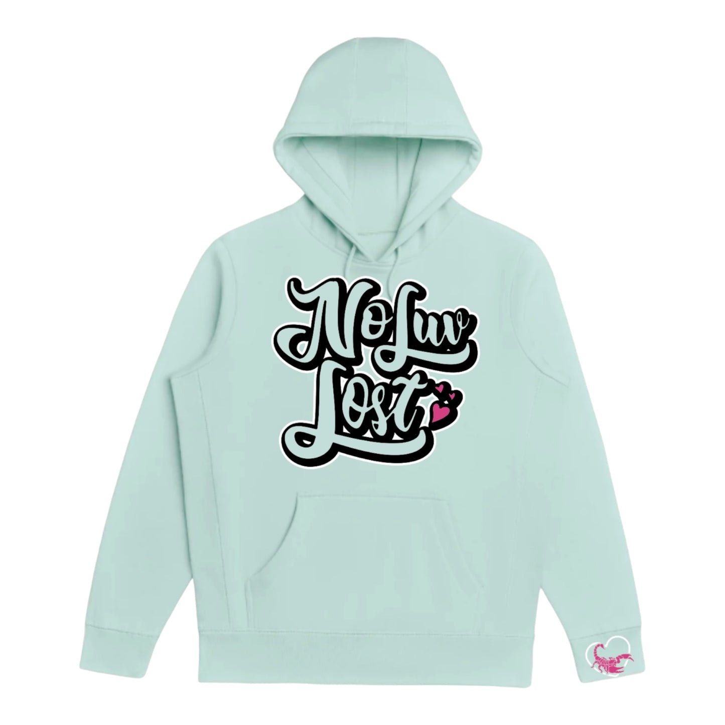 Heartbreak Teal Hoodie