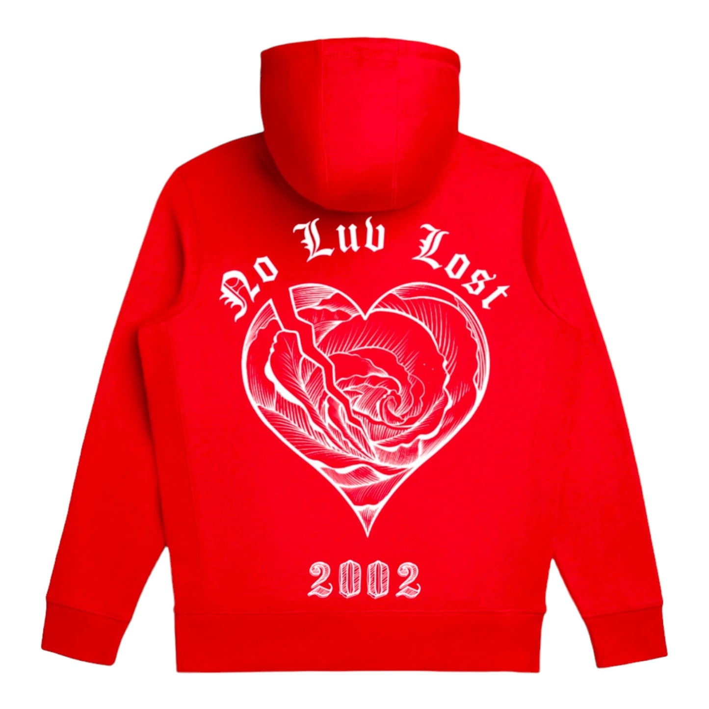 Broken Rose Hoodie (University Red)
