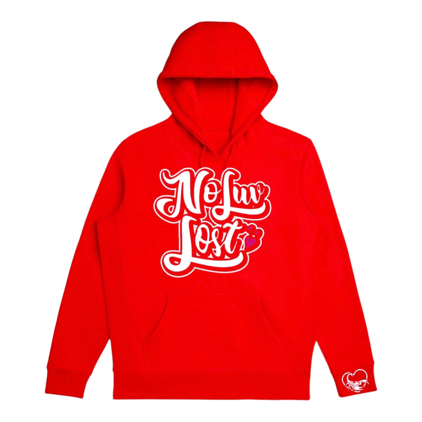 Broken Rose Hoodie (University Red)