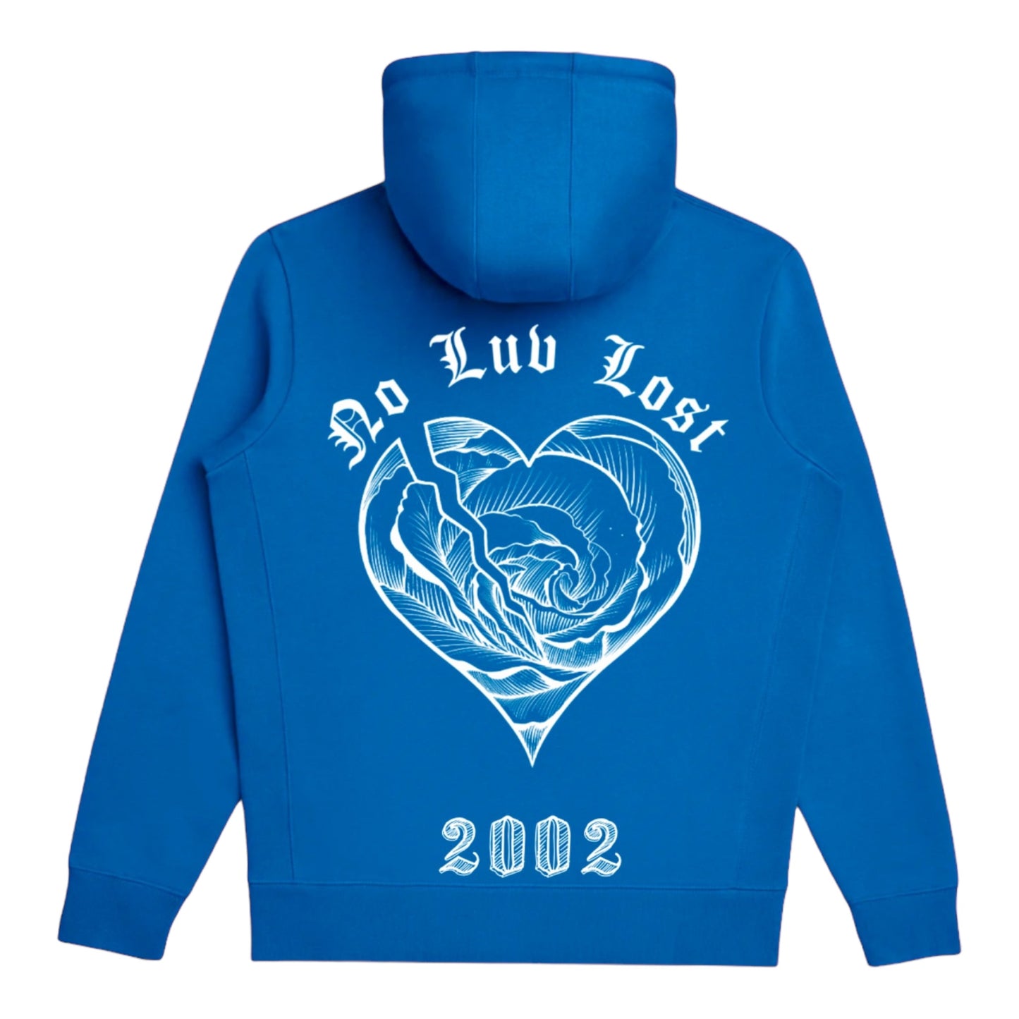 Broken Rose Hoodie (Royal Blue)