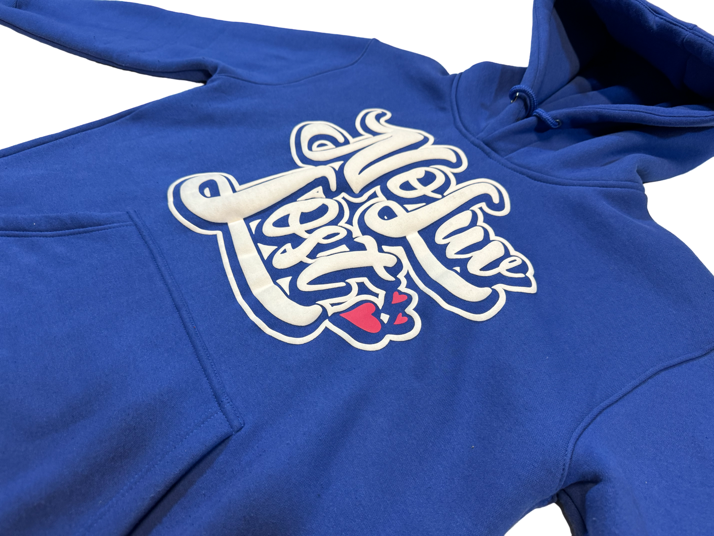Broken Rose Hoodie (Royal Blue)