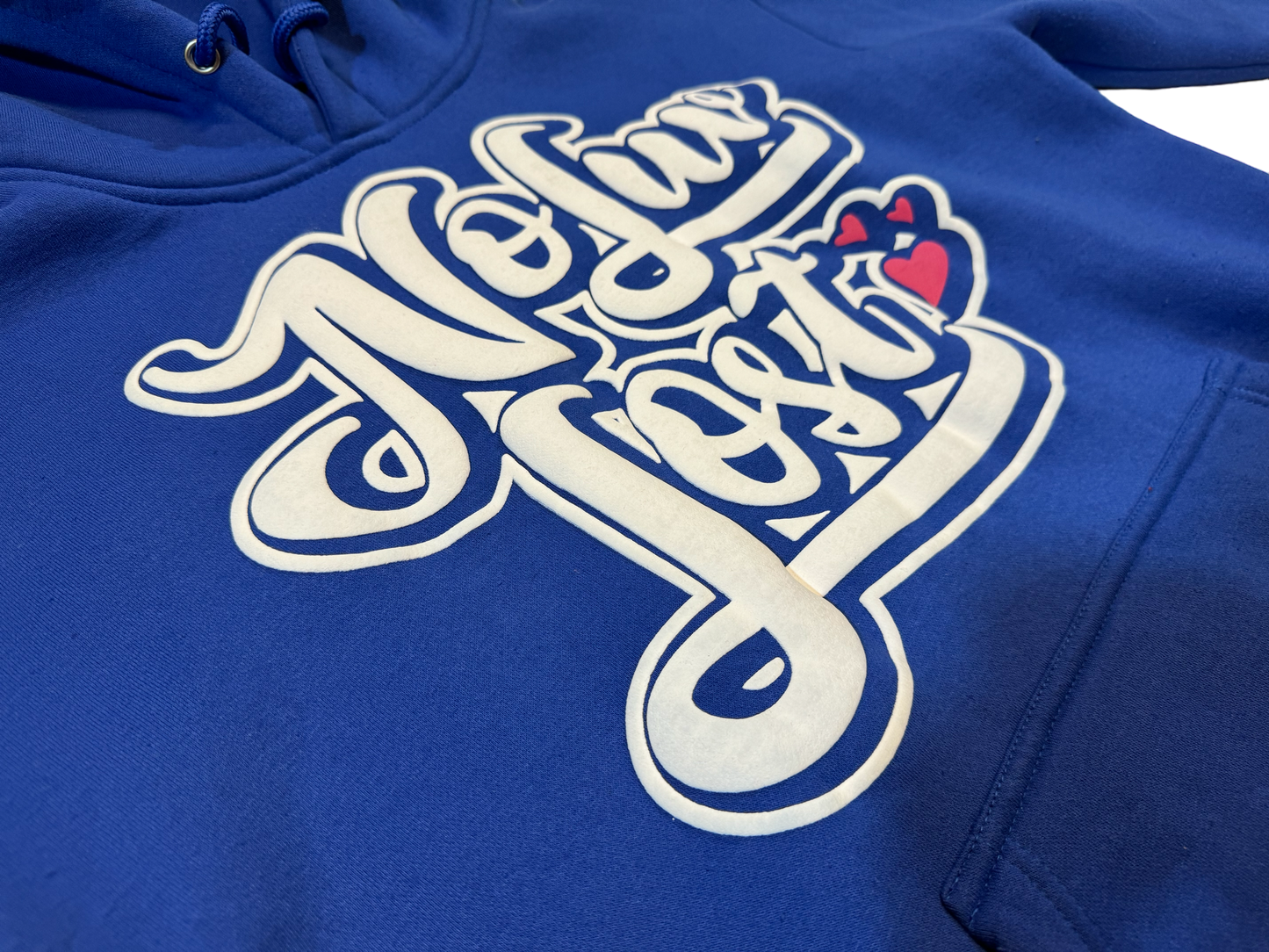 Broken Rose Hoodie (Royal Blue)