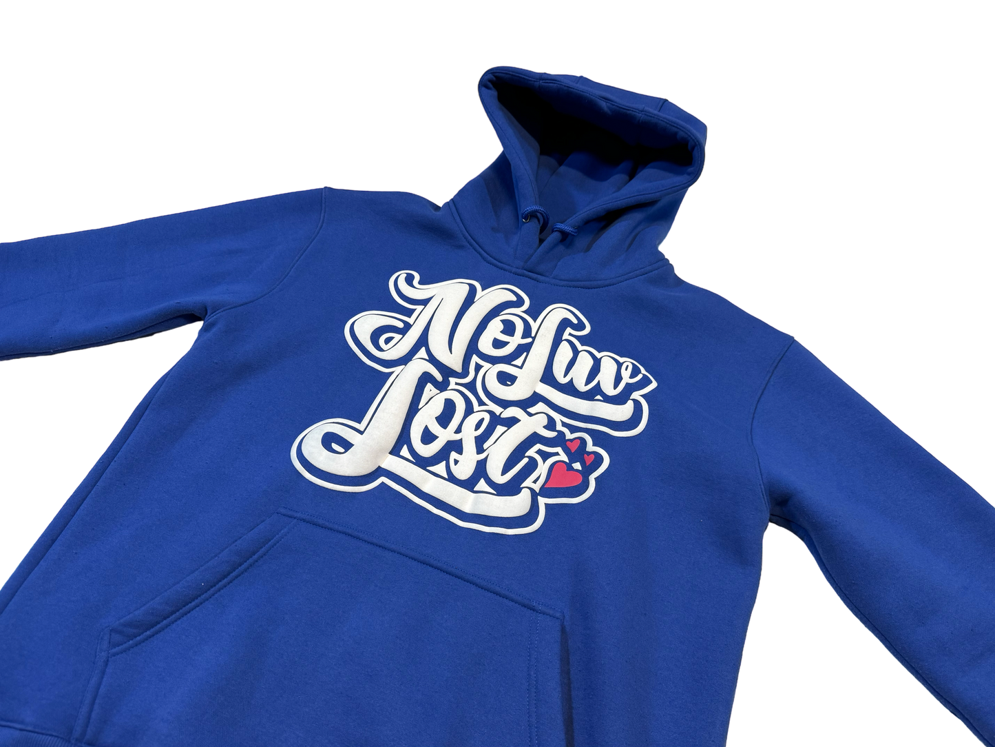 Broken Rose Hoodie (Royal Blue)