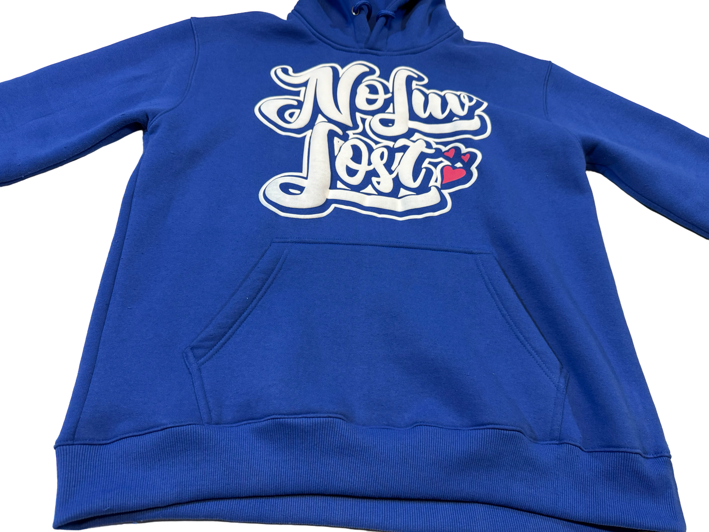 Broken Rose Hoodie (Royal Blue)
