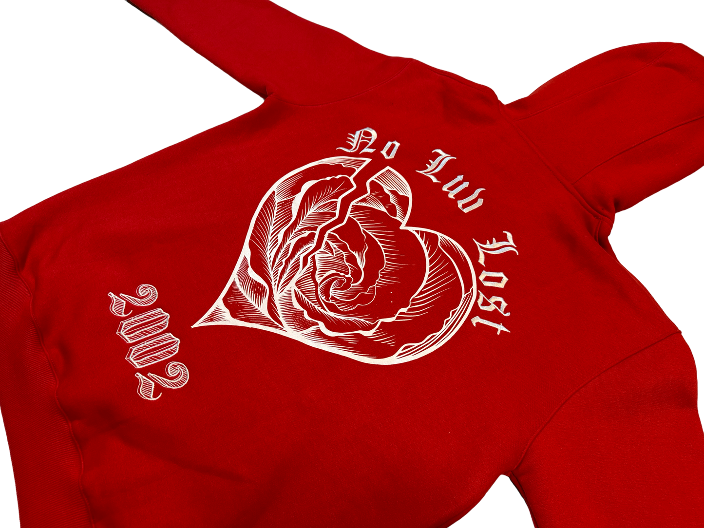 Broken Rose Hoodie (University Red)