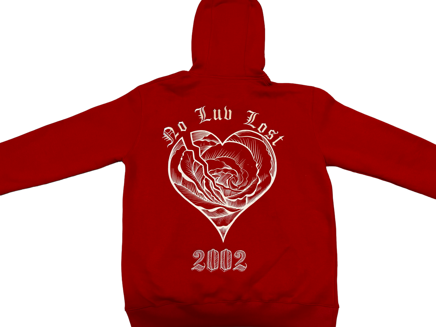 Broken Rose Hoodie (University Red)