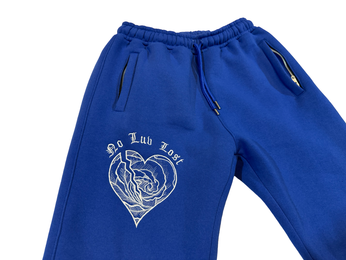 Broken Rose Joggers (Royal Blue)