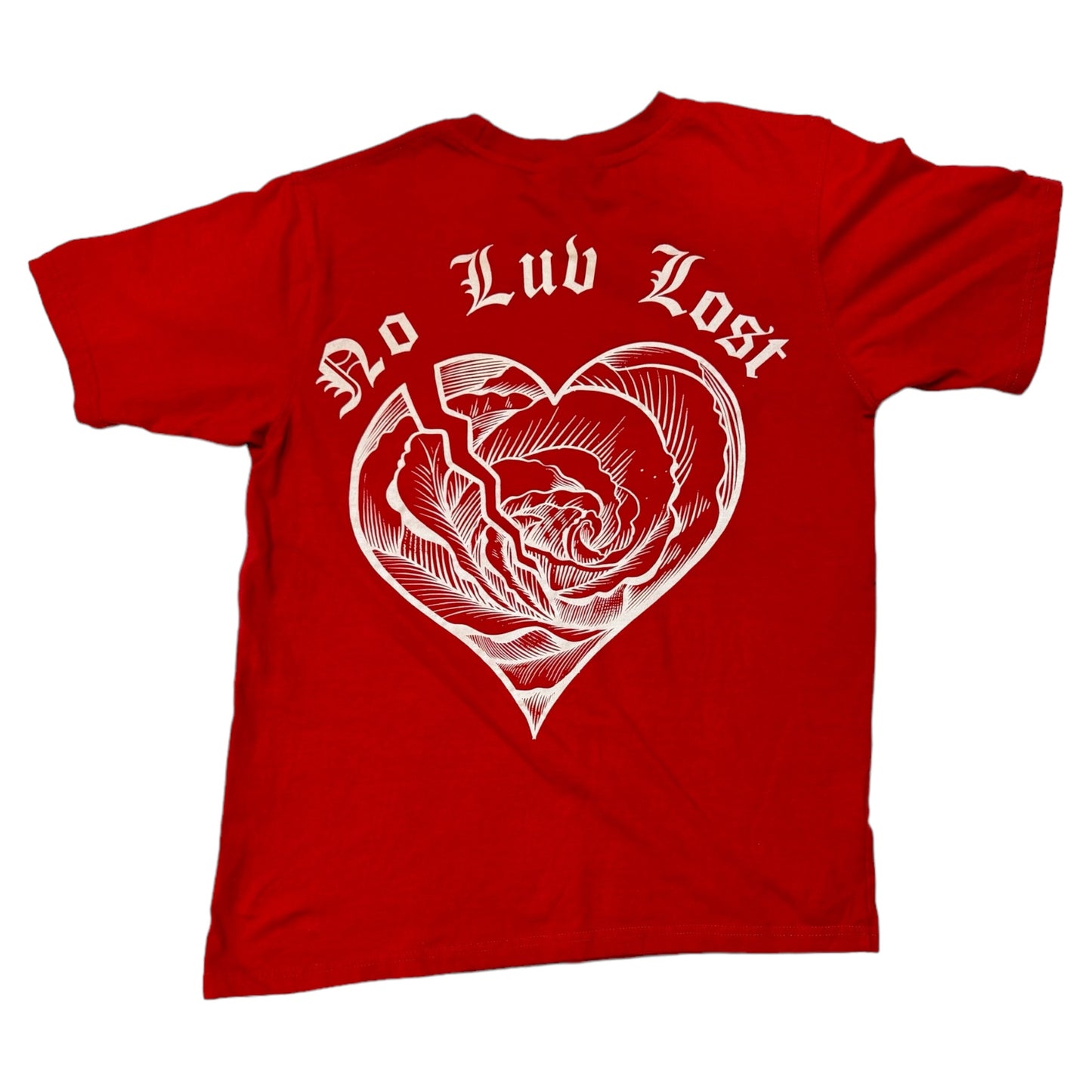 Broken Rose tee (University Red)